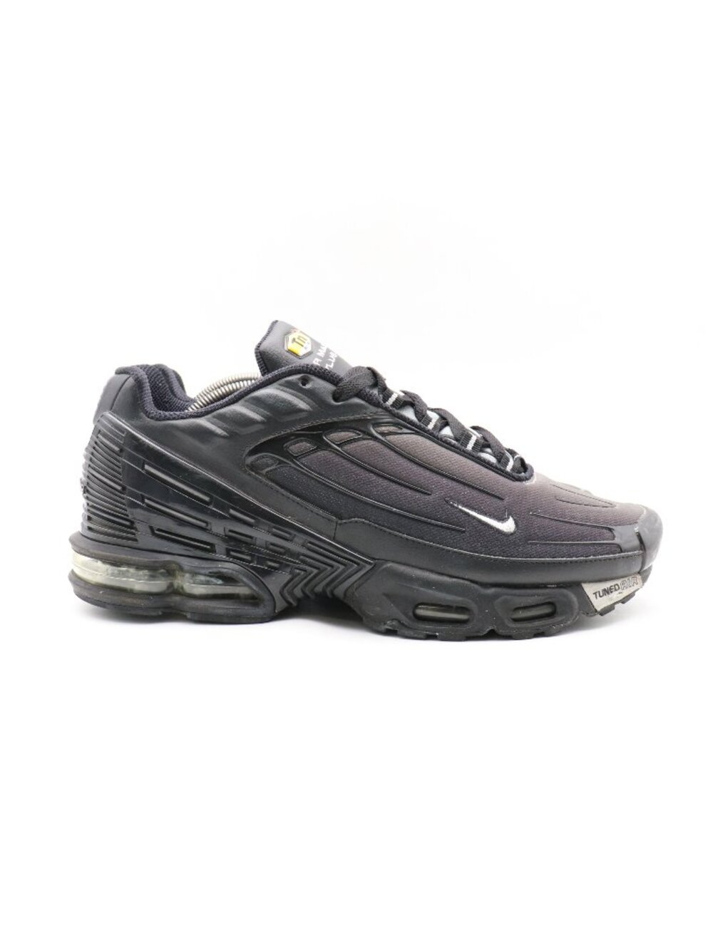 Nike Air Max Plus 3 Men's 11 Black/Wolf Grey Trainer Shoes Sneakers CJ9684 002